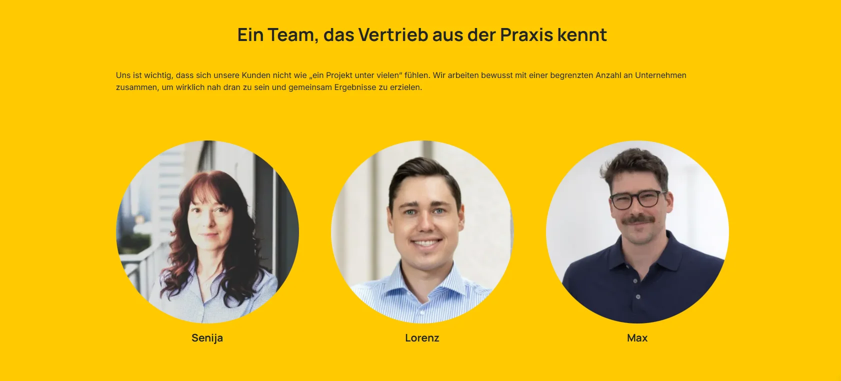 Porträt von Senija aus dem VertriebsPaten-Team